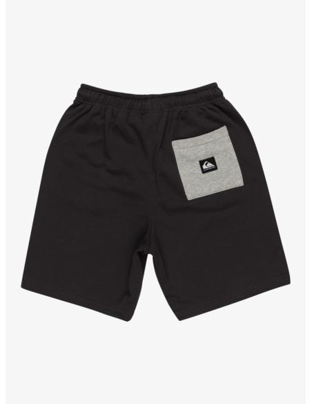 BERMUDA TAKE US BACK ALGODÓN QUIKSILVER LOGO NGR