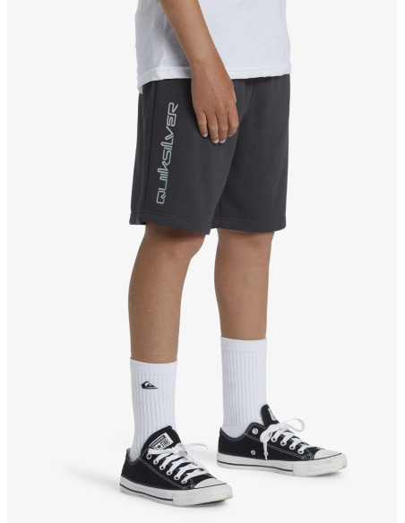 BERMUDA TAKE US BACK ALGODÓN QUIKSILVER LOGO NGR