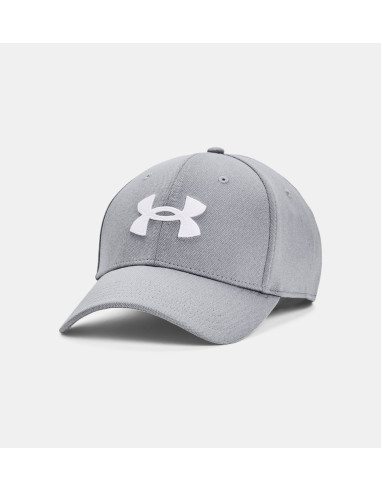 GORRA UNDER ARMOUR  BLITZING GRIS/BLANCO