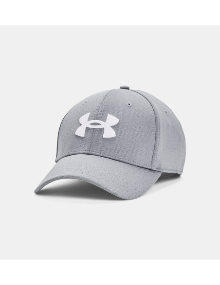 GORRA UNDER ARMOUR  BLITZING GRIS/BLANCO