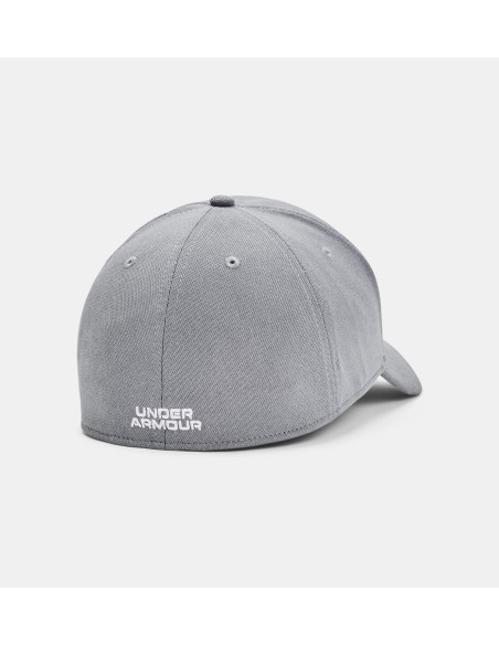 GORRA UNDER ARMOUR  BLITZING GRIS/BLANCO