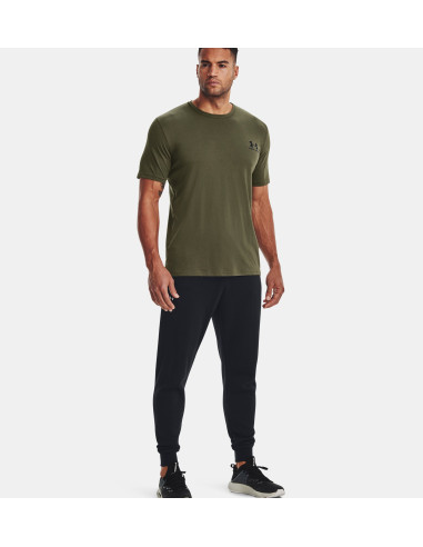 CAMISETA M.C UNDER ARMOUR SPORTSTYLE LEFT CHEST VERDE