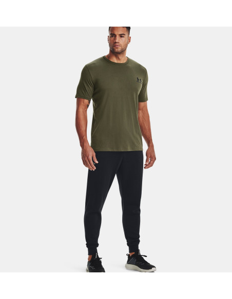 CAMISETA M.C UNDER ARMOUR SPORTSTYLE LEFT CHEST VERDE