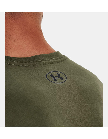 CAMISETA M.C UNDER ARMOUR SPORTSTYLE LEFT CHEST VERDE