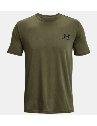 CAMISETA M.C UNDER ARMOUR SPORTSTYLE LEFT CHEST VERDE