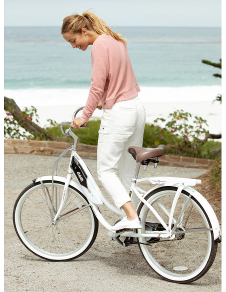 PANTALON ROXY LINO ON THE SEASHORE BLANCO
