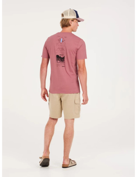 CAMISETA M.C PROTEST PRTPENALT ROSA