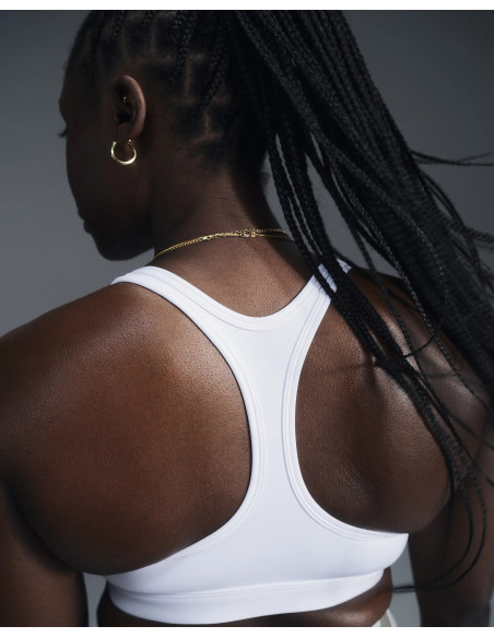 TOP NIKE SWOOSH LIGHT SUPPORT BLANCO
