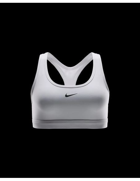 TOP NIKE SWOOSH LIGHT SUPPORT BLANCO