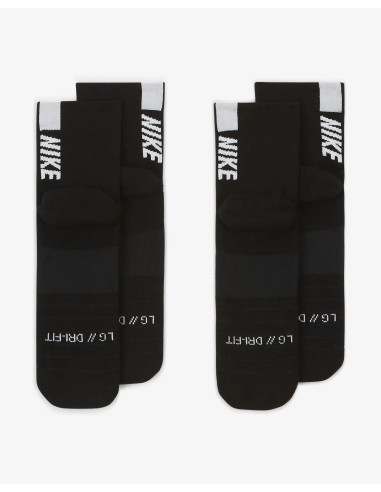 CALCETIN TOBILLERO NIKE MULTIPLIER RUNNING NEGRO