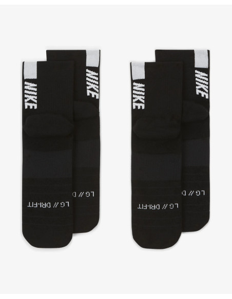 CALCETIN TOBILLERO NIKE MULTIPLIER RUNNING NEGRO