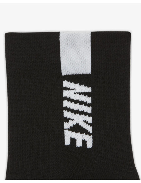 CALCETIN TOBILLERO NIKE MULTIPLIER RUNNING NEGRO