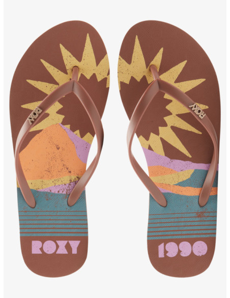 CHANCLA DEDO ROXY VIVA STAMP DIBUJOS