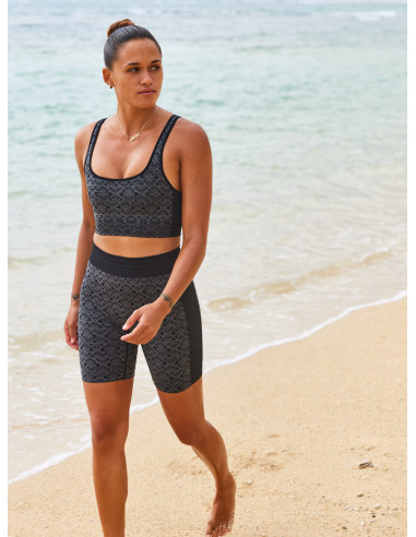 TOP DEPORTIVO TERMIC LOGOS SRA ROXY NEGRO