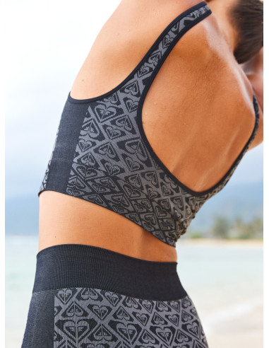 TOP DEPORTIVO TERMIC LOGOS SRA ROXY NEGRO