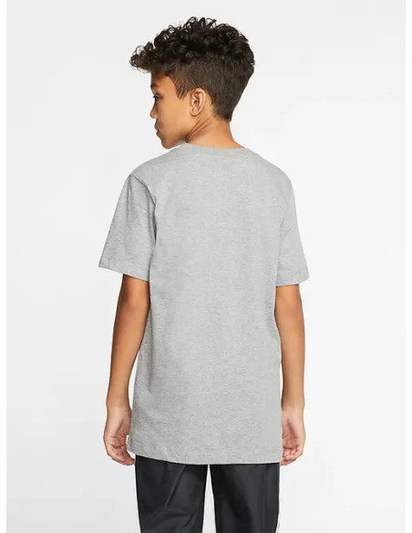 CAMISETA CORTA BASIC  Jr  NIKE GRIS VIGORE