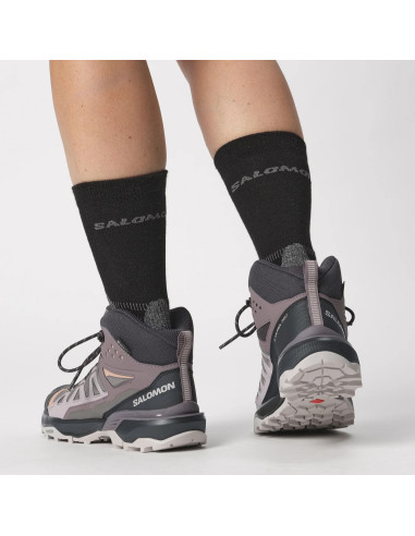 BOTA SALOMON X ULTRA 360 MID GTX MUJER