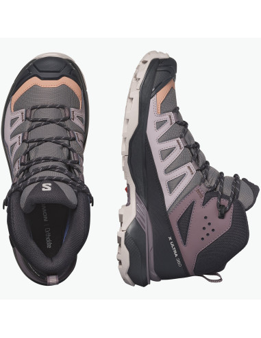 BOTA SALOMON X ULTRA 360 MID GTX MUJER