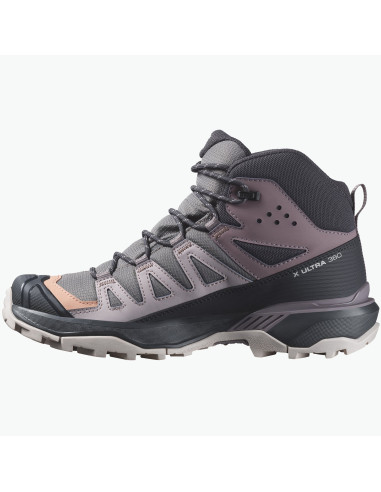 BOTA SALOMON X ULTRA 360 MID GTX MUJER