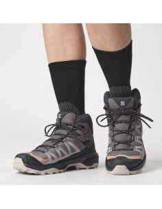 BOTA SALOMON X ULTRA 360 MID GTX MUJER
