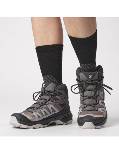 BOTA SALOMON X ULTRA 360 MID GTX MUJER