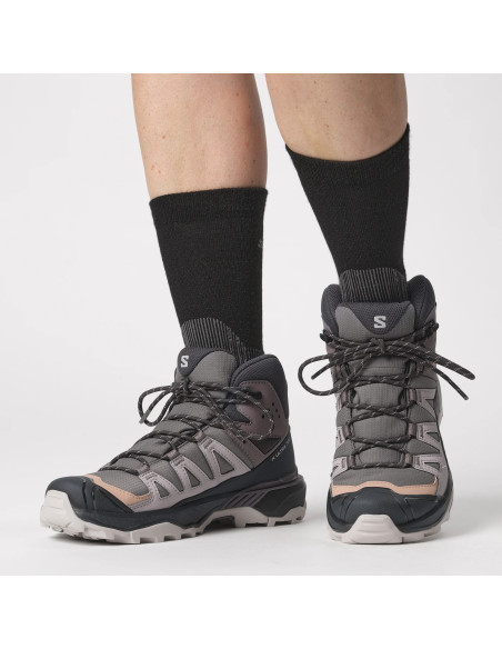 BOTA SALOMON X ULTRA 360 MID GTX MUJER