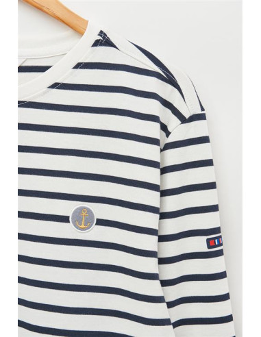 CAMISETA BATELA MARSELLESA M/L BEIGE