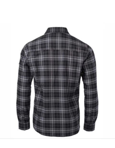 Camisa de hombre Grole Ternua NEGRA GRIS A CUADROS