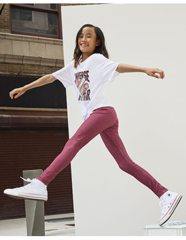 CAMISETA CONVERSE BLANCA NUDO