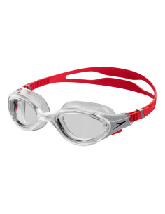 GAFA NATACIÓN SPEEDO BIOFUSE 2.0 GRIS/RJO