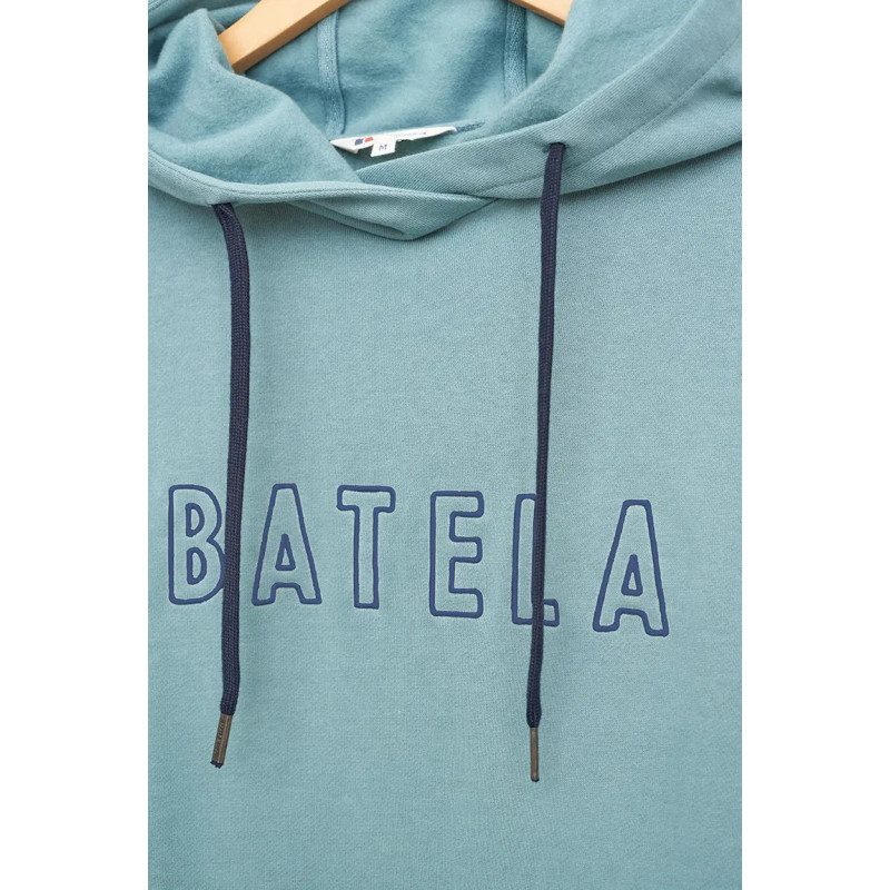 SUDADERA CAPUCHA BATELA TURQUESA
