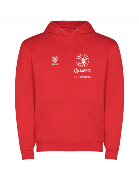 SUDADERA ROJA ORDIZIA RUGBY KAURI 24/25