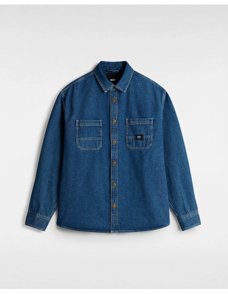 CAMISA VANS DENIM STEVENS AZUL