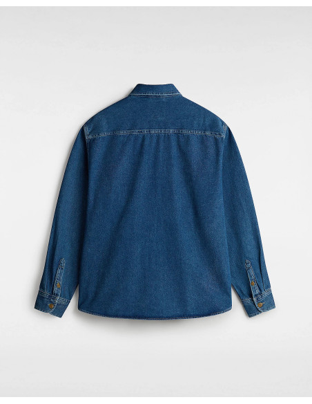 CAMISA VANS DENIM STEVENS AZUL