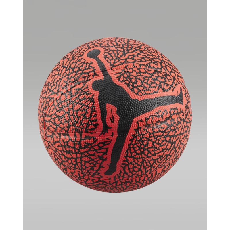 MINI BALÓN BASKET JORDAN ROJO/NGR