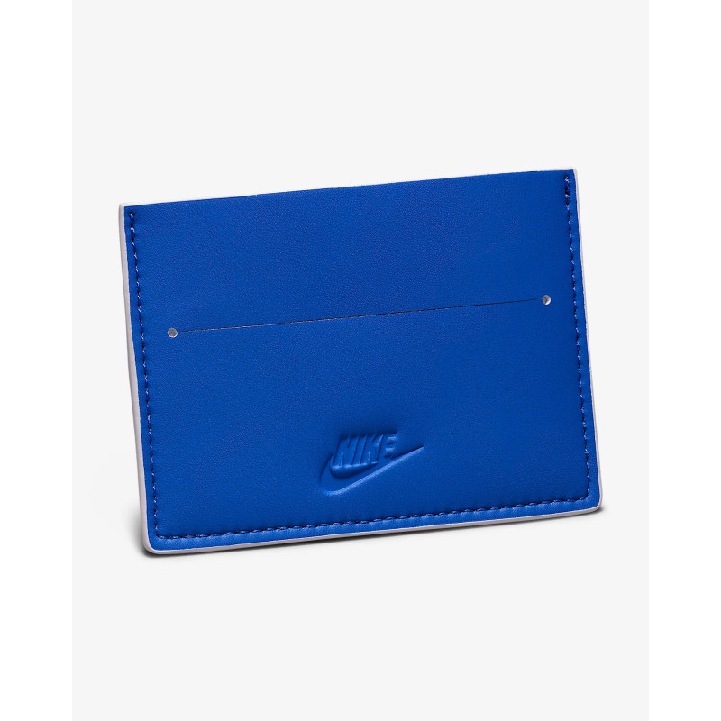 CARTERA PIEL NIKE ICON AIR FORCE 1 BLCO/AZL