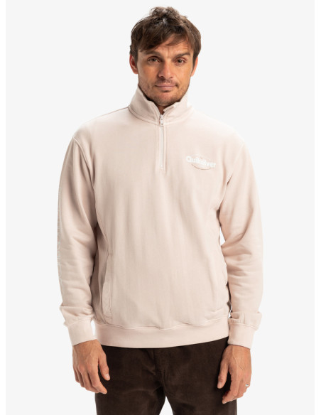 SUDADERA QUIKSILVER SLAB BEIGE