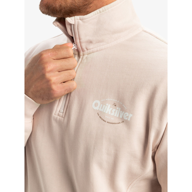 SUDADERA QUIKSILVER SLAB BEIGE