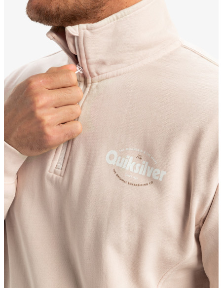 SUDADERA QUIKSILVER SLAB BEIGE