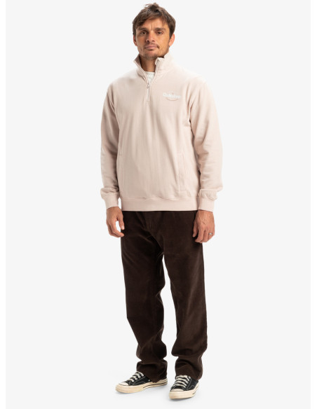 SUDADERA QUIKSILVER SLAB BEIGE