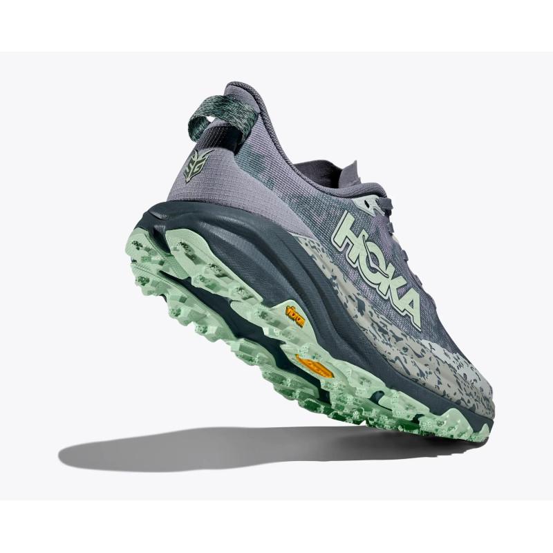 ZAPATILLA TRAIL HOKA SPEEDGOAT 6  VIBRAM GRIS