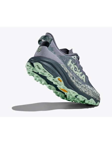 ZAPATILLA TRAIL HOKA SPEEDGOAT 6  VIBRAM GRIS