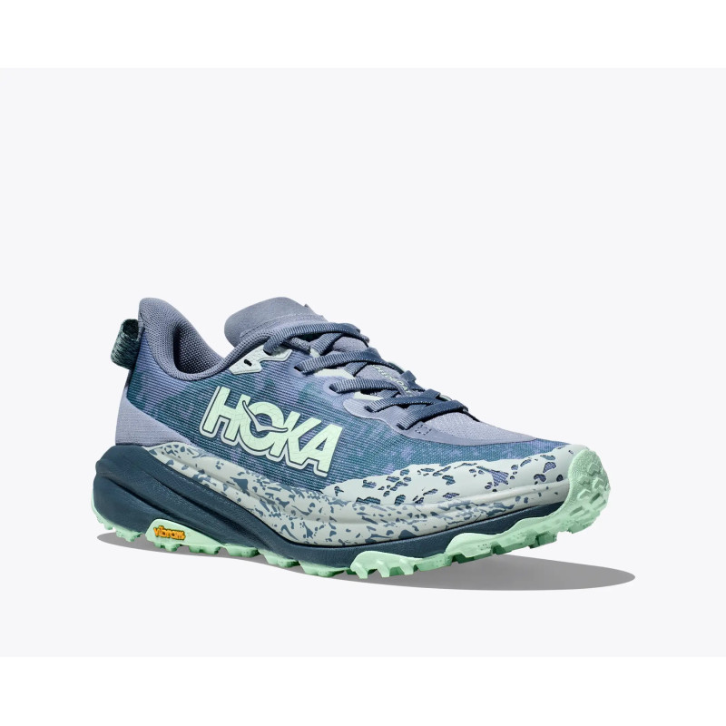 ZAPATILLA TRAIL HOKA SPEEDGOAT 6  VIBRAM GRIS