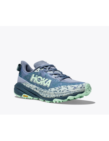 ZAPATILLA TRAIL HOKA SPEEDGOAT 6  VIBRAM GRIS