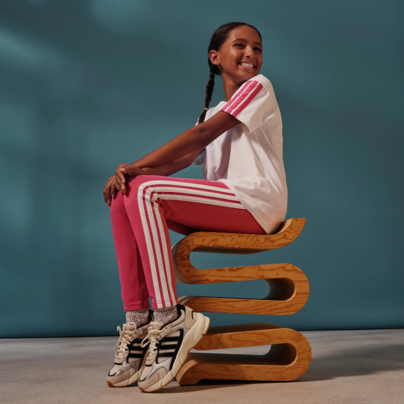 MALLA PITILLO DE ALGODON DE NIÑA MARCA ADIDAS COLOR ROSA