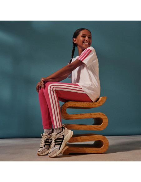 MALLA PITILLO DE ALGODON DE NIÑA MARCA ADIDAS COLOR ROSA