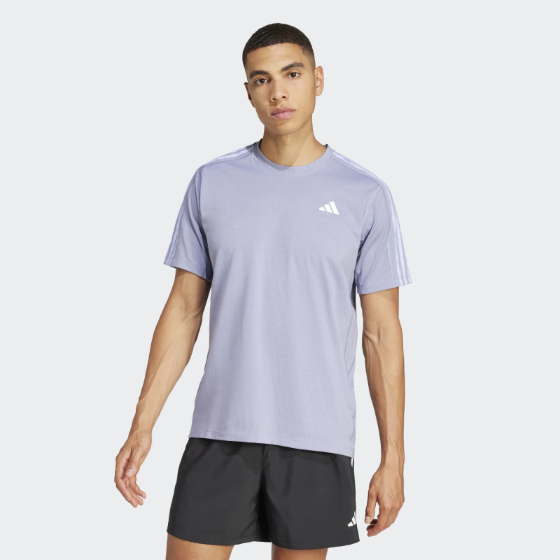 CAMISETA TRASPIRABLE DE ADIDAS COLOR LILA
