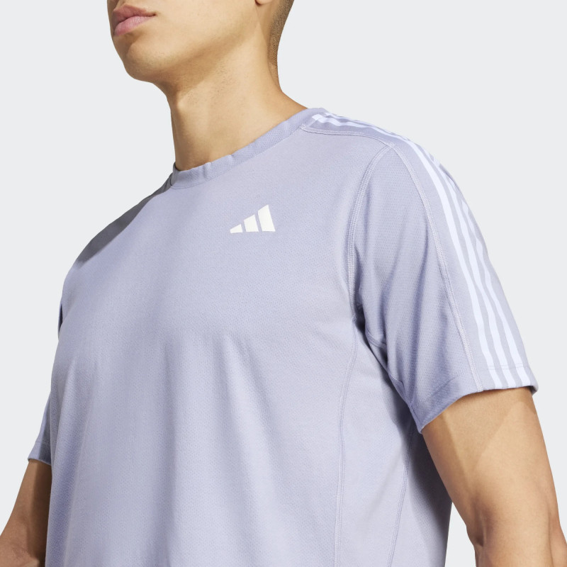 CAMISETA TRASPIRABLE DE ADIDAS COLOR LILA