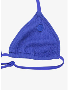 BIKINI TOP CORTINA PARA NIÑA, MARCA ROXY AZULON 2