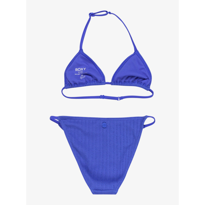 BIKINI TOP CORTINA PARA NIÑA, MARCA ROXY AZULON